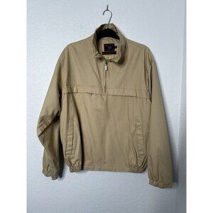 Byron Nelson Eleven Straight 1/4 Quarter Zip Golf Bomber Men's Jacket Size XL